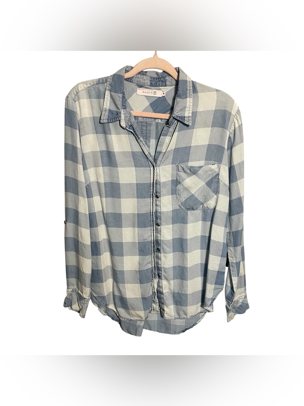 Billy T BT Lyocell button down shirt size medium